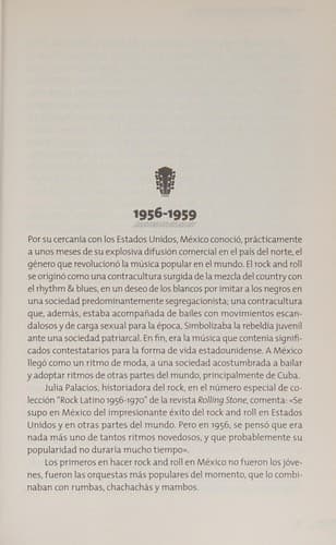 Portada de 60 años de rock mexicano