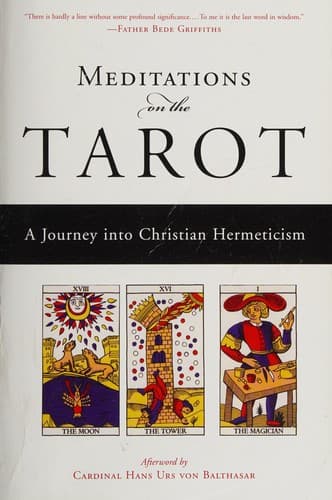Portada de Meditations on the tarot
