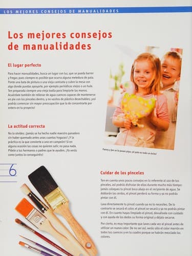 Portada de El gran libro de las manualidades para niños de 3 a 6 años