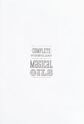 Portada de Llewellyn's complete formulary of magical oils