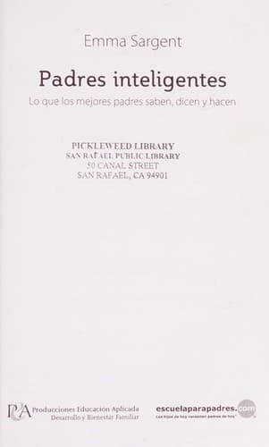 Portada de Padres inteligentes