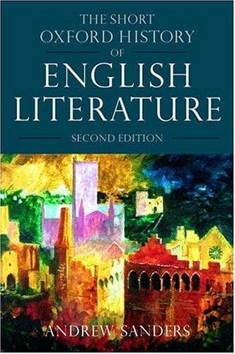 Portada de The Short Oxford History of English Literature