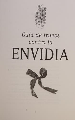 Portada de Guia De Trucos Contra La Envidia