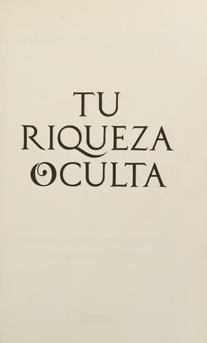 Portada de Tu riqueza oculta