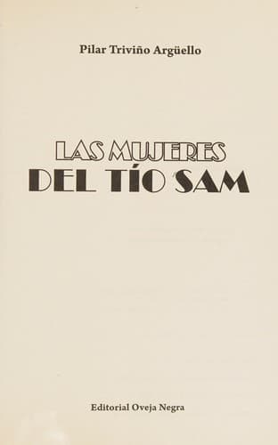 Portada de Las mujeres del Tío Sam
