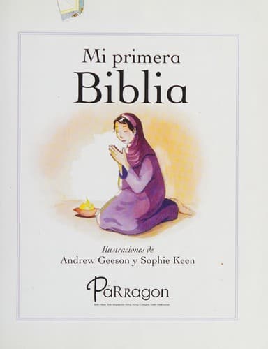 Portada de Mi primera Biblia