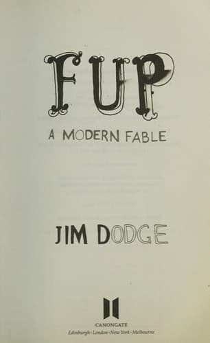 Portada de Fup