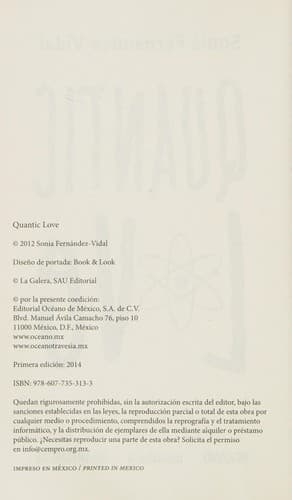Portada de Quantic Love