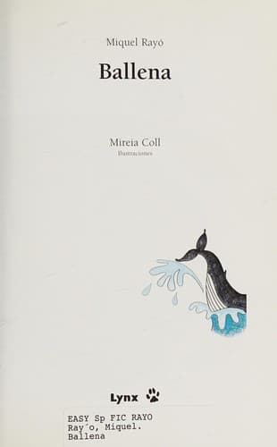 Portada de Ballena