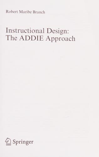 Portada de Instructional Design