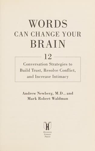 Portada de Words can change your brain