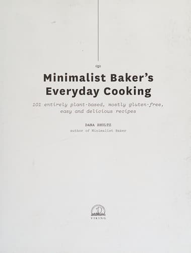 Portada de Minimalist Baker's everyday cooking