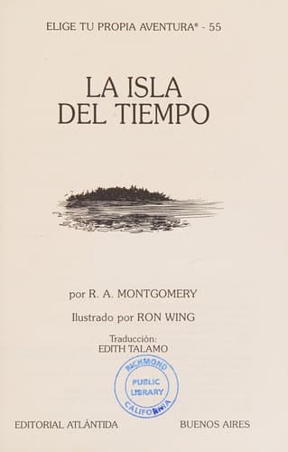 Portada de La isla del tiempo
