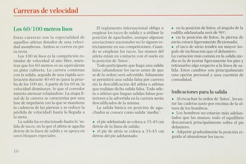 Portada de Atletismo