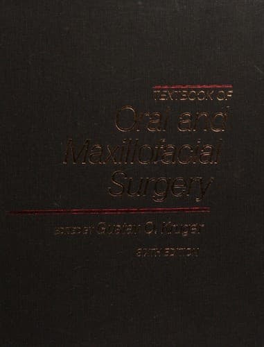 Portada de Textbook of oral and maxillofacial surgery