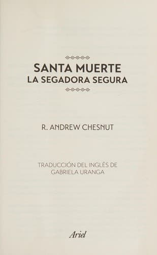 Portada de Santa Muerte