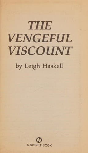 Portada de The Vengeful Viscount
