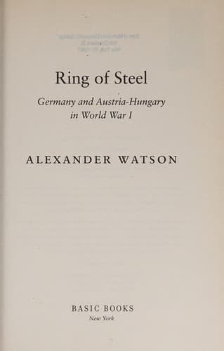 Portada de Ring of steel