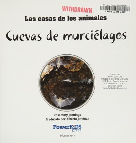 Portada de Cuevas de Murcielagos (Inside Bat Caves)