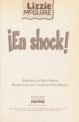 Portada de En Shock/in Shock
