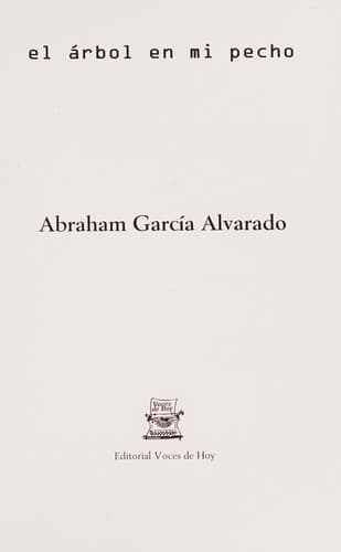 Portada de El arbol en mi pecho