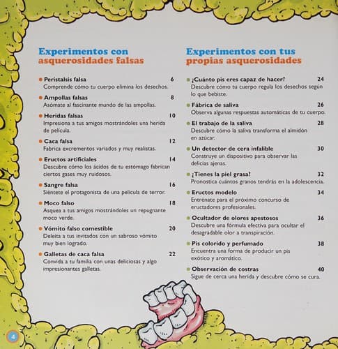 Portada de Asquerosologia en acción