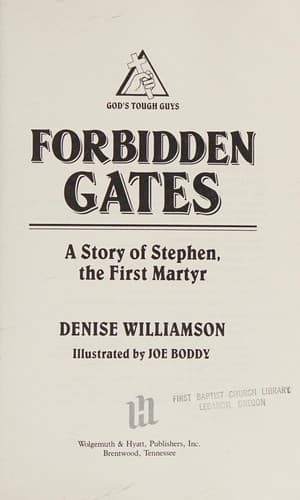 Portada de Forbidden gates