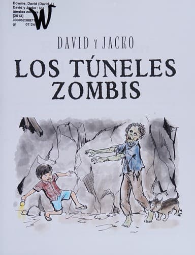 Portada de David y Jacko: Los Tuneles Zombis