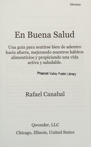 Portada de En buena salud