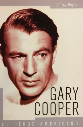 Portada de Gary Cooper, el héroe americano