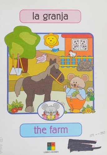 Portada de Yo aprendo-- la granja - the farm