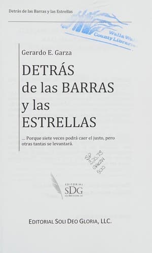 Portada de Detrás de las barras y las estrellas