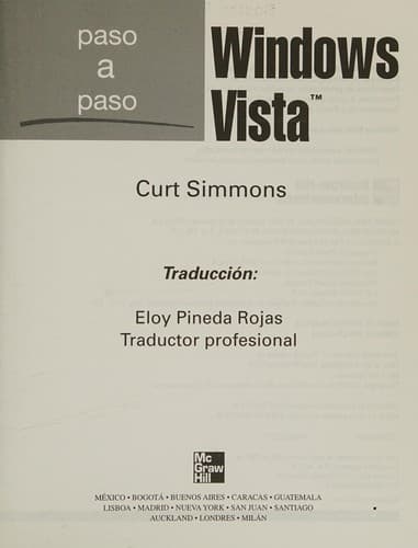 Portada de Windows Vista