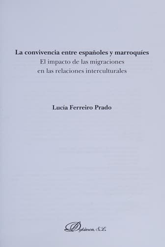 Portada de La convivencia entre españoles y marroquíes