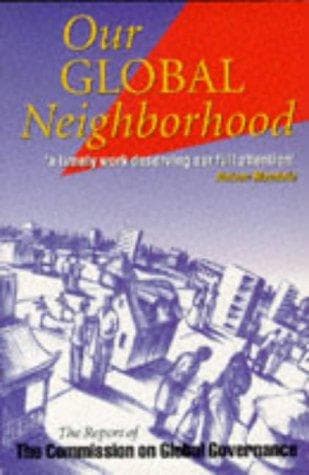 Portada de Our global neighborhood