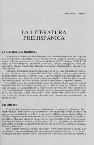 Portada de Literatura mexicana e hispanoamericana