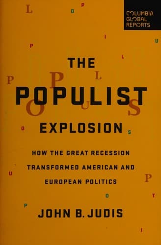 Portada de The populist explosion