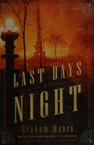 Portada de The Last Days of Night