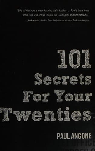 Portada de 101 secrets for your twenties