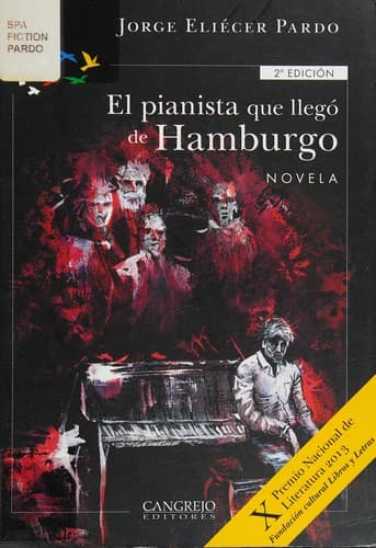 Portada de El pianista que llegó de Hamburgo