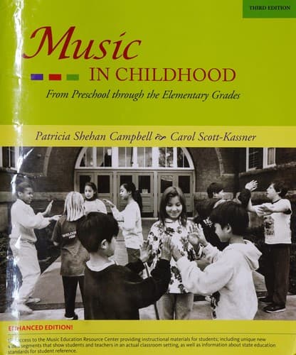 Portada de Music in childhood