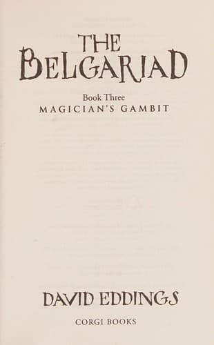 Portada de Magician's Gambit