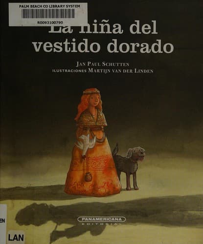 Portada de La niña del vestido dorado