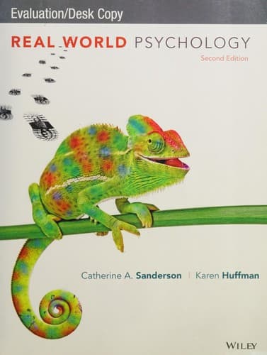 Portada de Real World Psychology