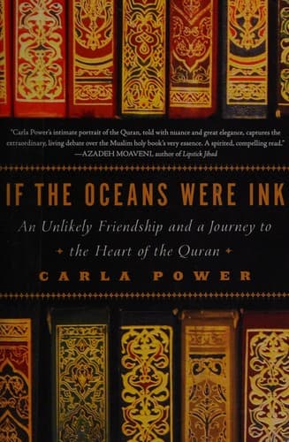 Portada de If the oceans were ink