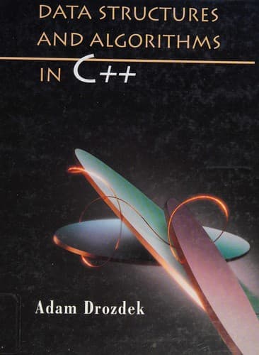Portada de Data structures and algorithms in C[plus plus]