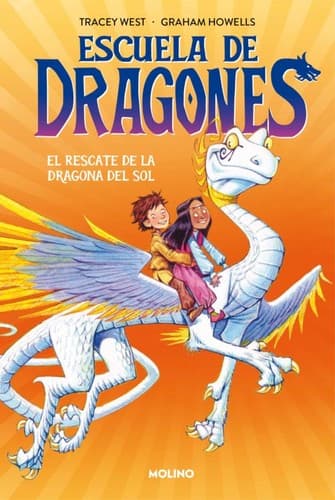 Portada de Escuela de dragones 2 - el rescate de la dragona del sol