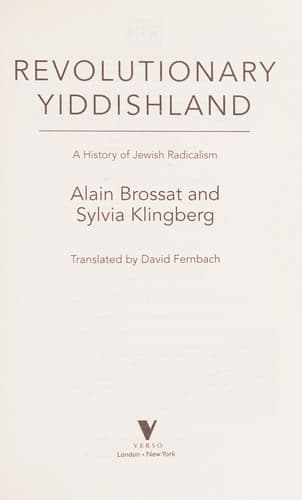 Portada de Revolutionary Yiddishland