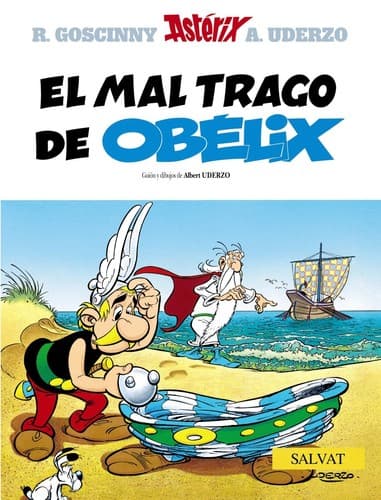 Portada de El mal trago de Obélix