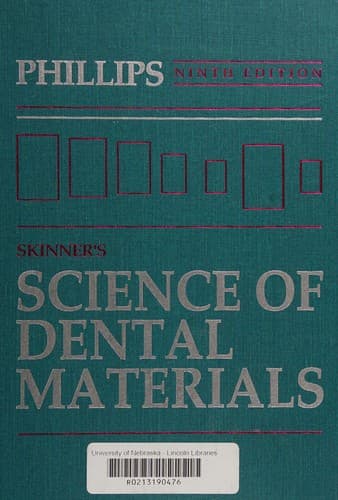 Portada de Skinner's science of dental materials